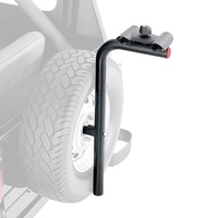 Rugged Ridge Spare Tire Mounted 2 Bike Carrier