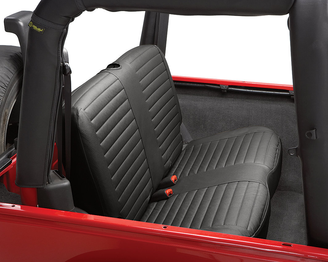 Bestop Rear Seat Covers 03-06 Jeep Wrangler TJ