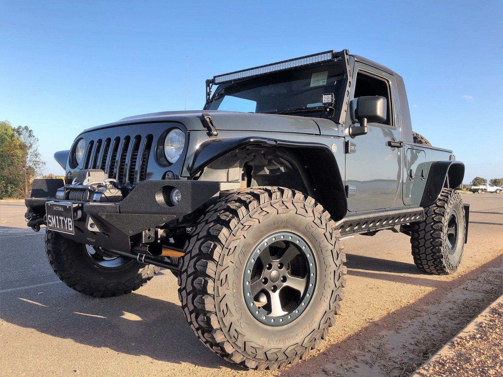 Grey JK Auto Diesel Ute