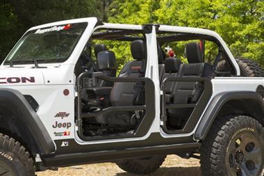Rugged Ridge JL/JT Front Tube doors with mirrors