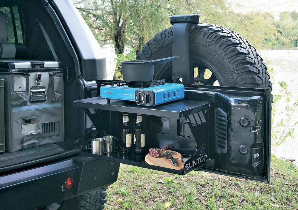 Suntop JK Tailmesa Tailgate Table