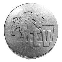 AEV Wheel Centre Cap -Silver Moulded