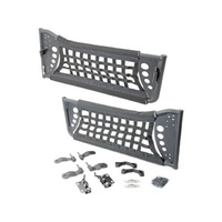 Body Armor JK Front GEN III Trail Doors with Black Nylon Webbing