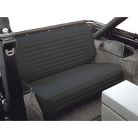 Bestop Rear Fold & Tumble Seat Cover -  Black Denim