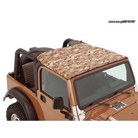 Bestop TJ Targa Top Desert Camo