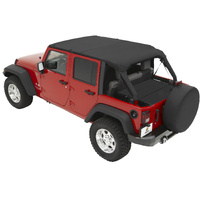 Safari Top JK 07-09 4Dr Black Diamond
