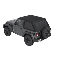 JL Trektop 2DR Soft Top Black Diamond