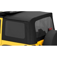 Bestop Window Set - Jeep '11-18 Wrangler JK 4-Door - Black Diamond 