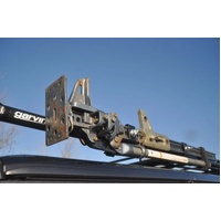 Garvin Hi-Lift Jack Mount, Jeep Adventure Rack, Round tubing
