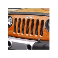 JK Grille Insert - Black Mesh