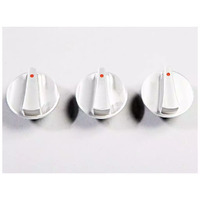 JK Billet Aluminum Dash Knob Kit Red 07-10