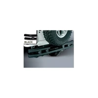Dual Tube Rear Bumper - Textured Black