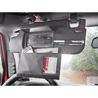 Rugged Ridge JK Sun Visor Organizers 10-18