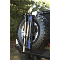 Spare Tyre Tool Rack System