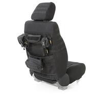 JL 2 Door G.E.A.R. Custom Fit Front Seat Cover (Black)