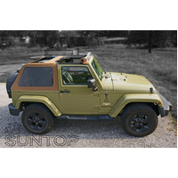 Suntop JK 2D Fastback Top Deep Sand