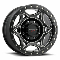 Walker Evans 501 Legend, Black with Milled Accents, 5/5 (5/127) 17x8.5