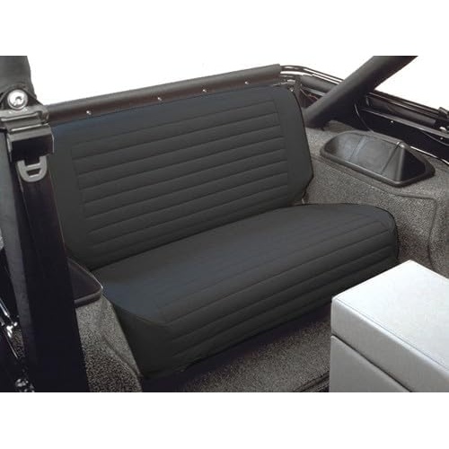 Bestop Rear Fold & Tumble Seat Cover -  Black Denim