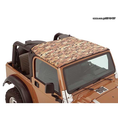 Bestop TJ Targa Top Desert Camo