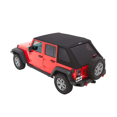 Bestop JK Trektop 4 dr Black Twill
