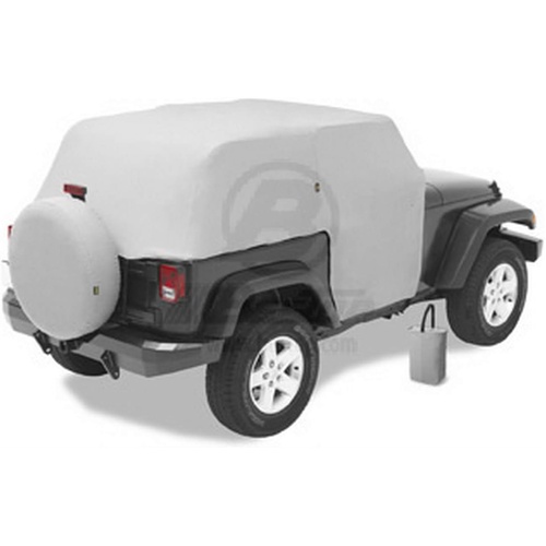 Bestop All Weather Trail Cover - '07-18 JK 2-Door - Charcoal/Gray