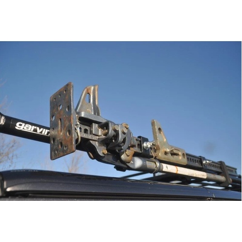 Garvin Hi-Lift Jack Mount, Jeep Adventure Rack, Round tubing