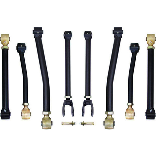 JK Adjustable Control Arm 8 piece full kit