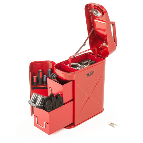 Trail Can Utility Tool Box (Red)