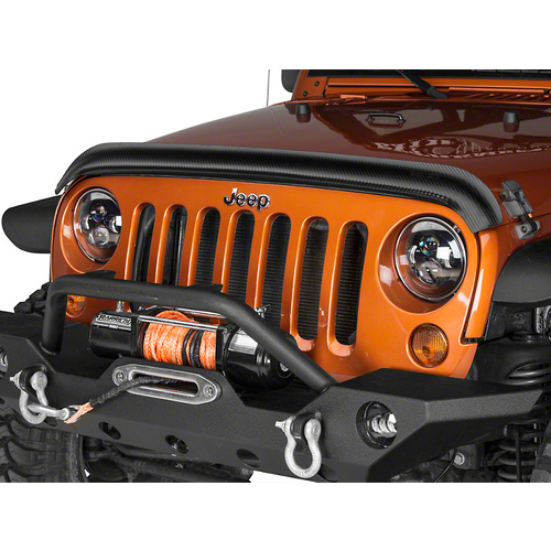 Rugged Ridge JK Bug Deflector Carbon Fiber Finish
