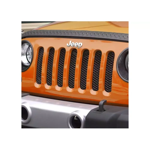 JK Grille Insert - Black Mesh