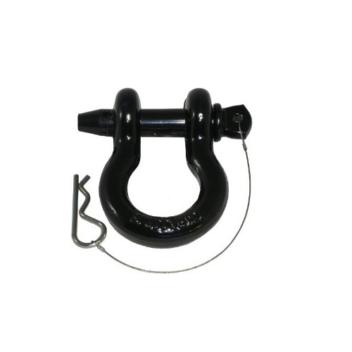 Smittybilt D-Ring Shackle 6.5T with Black Finish
