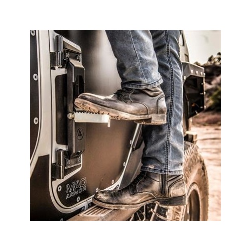 Pair Smittybilt 7630 JK Atlas Door Steps for Jeep JK 2//4 Door