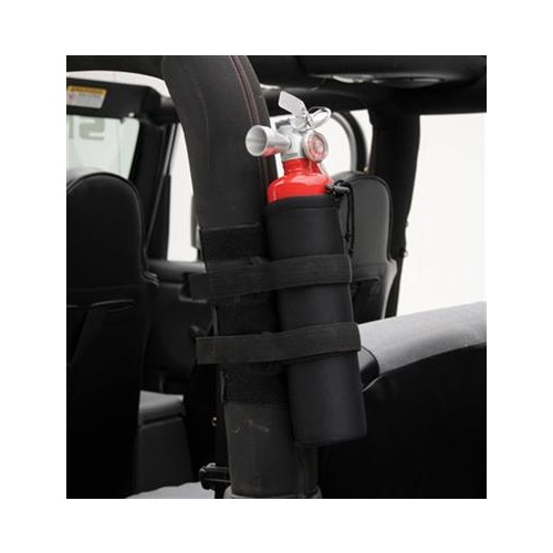 Smittybilt Roll Bar Mounted Fire Extinguisher Holder - 2.5lb