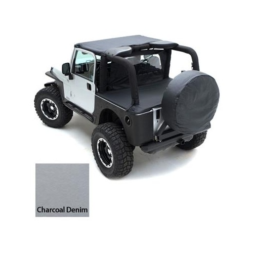 Smittybilt Spare Tyre Cover 30-32" - Charcoal