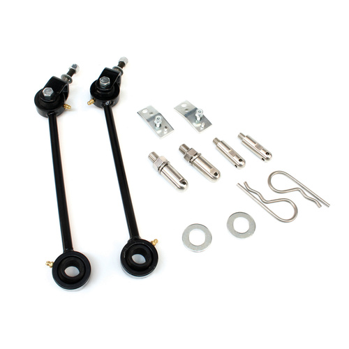 TJ 0"-2" Front Sway Bar Quick Disconnect Kit - Skin Pack